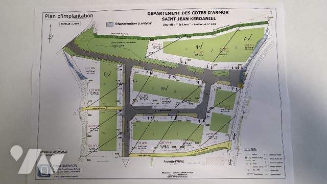Terrain 603 m² · à Saint-Jean-Kerdaniel · 603 m² · 29 547 €