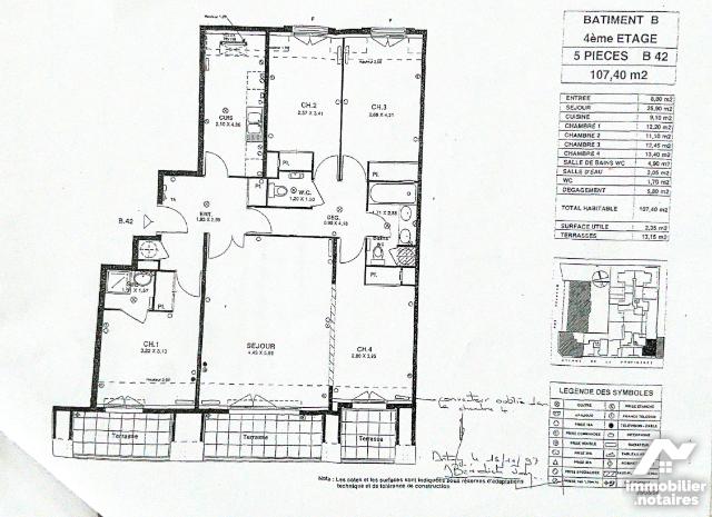 Appartement a louer antony - 5 pièce(s) - 105.6 m2 - Surfyn