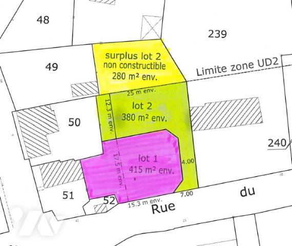 Terrain 415 m² · à Saint-Georges-des-Groseillers · 415 m² · 30 000 €